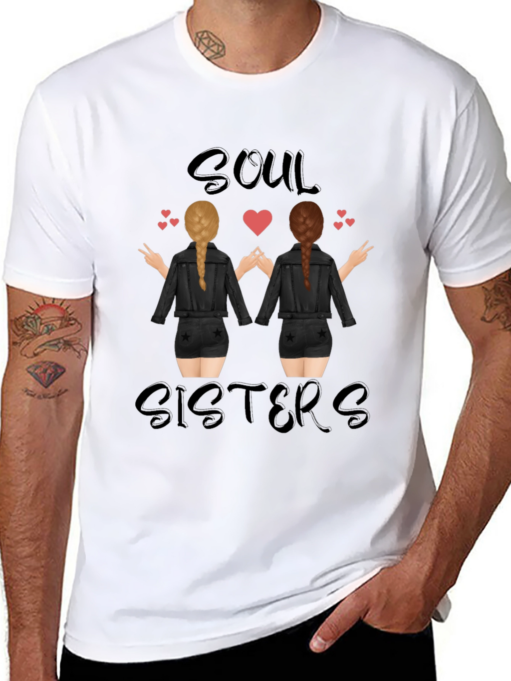 Soul Sisters Graphic Tee - Stylish Unisex Shirt