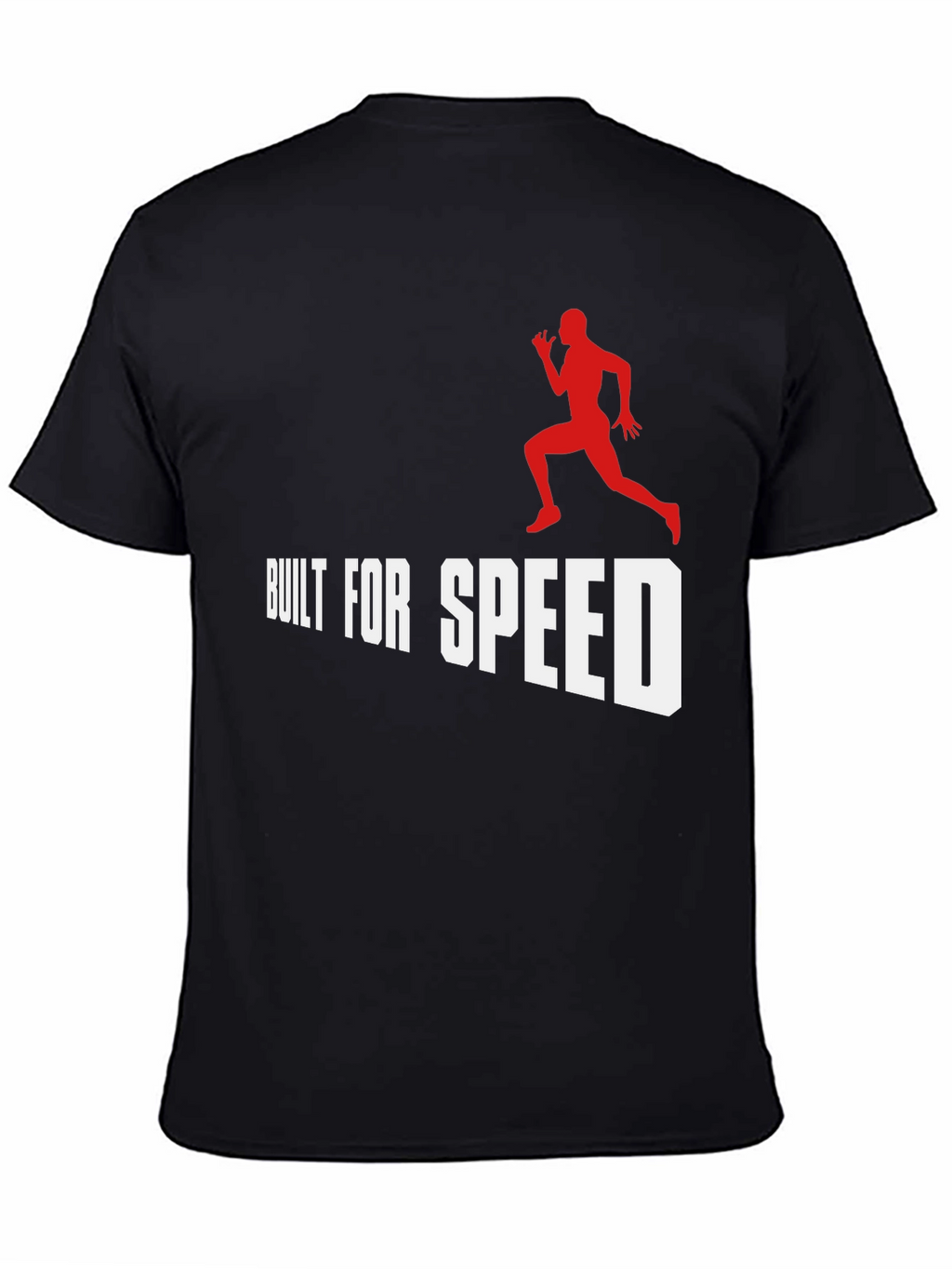 Built for Speed Black Graphic Tee