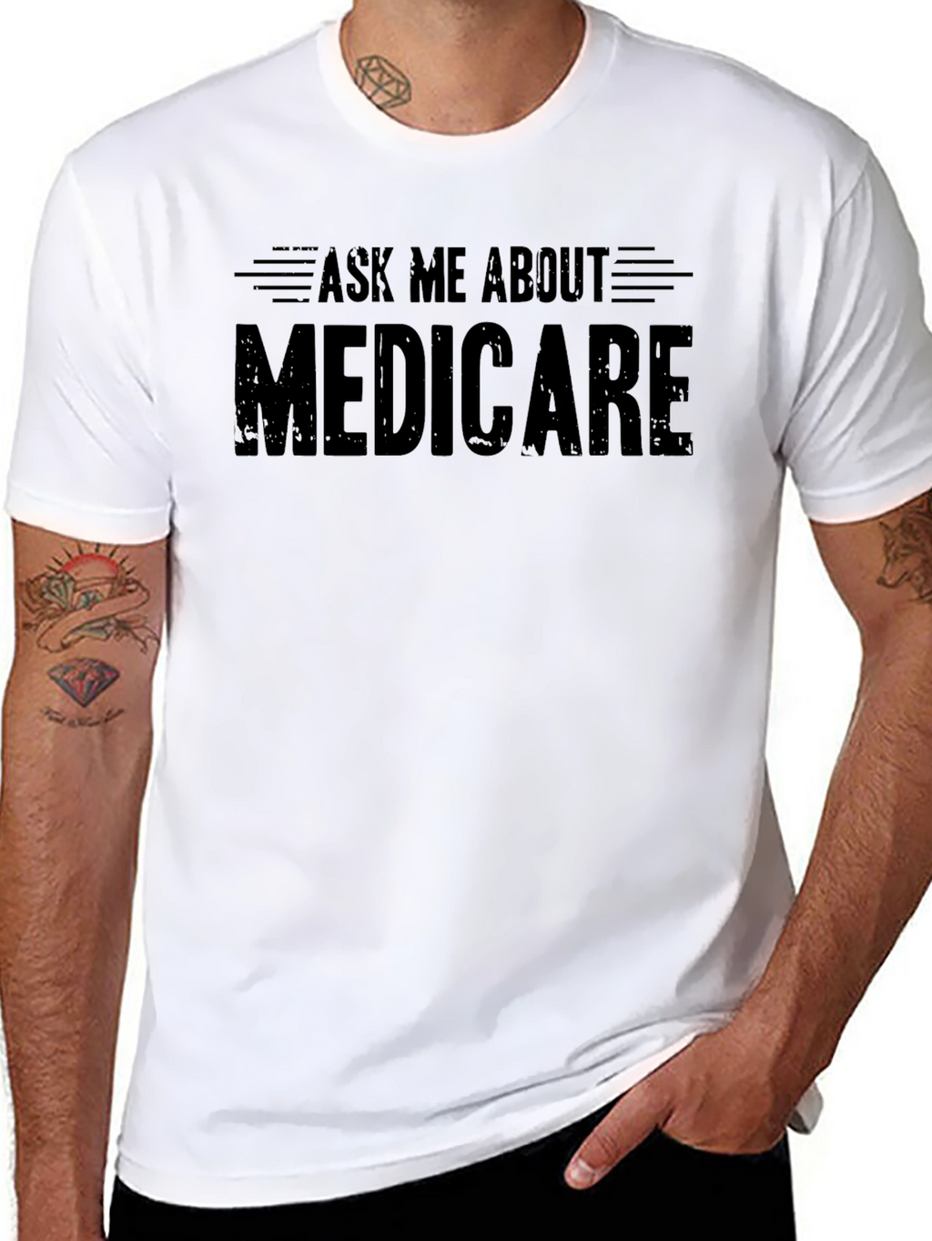 Ask Me About Medicare T-Shirt - Unisex