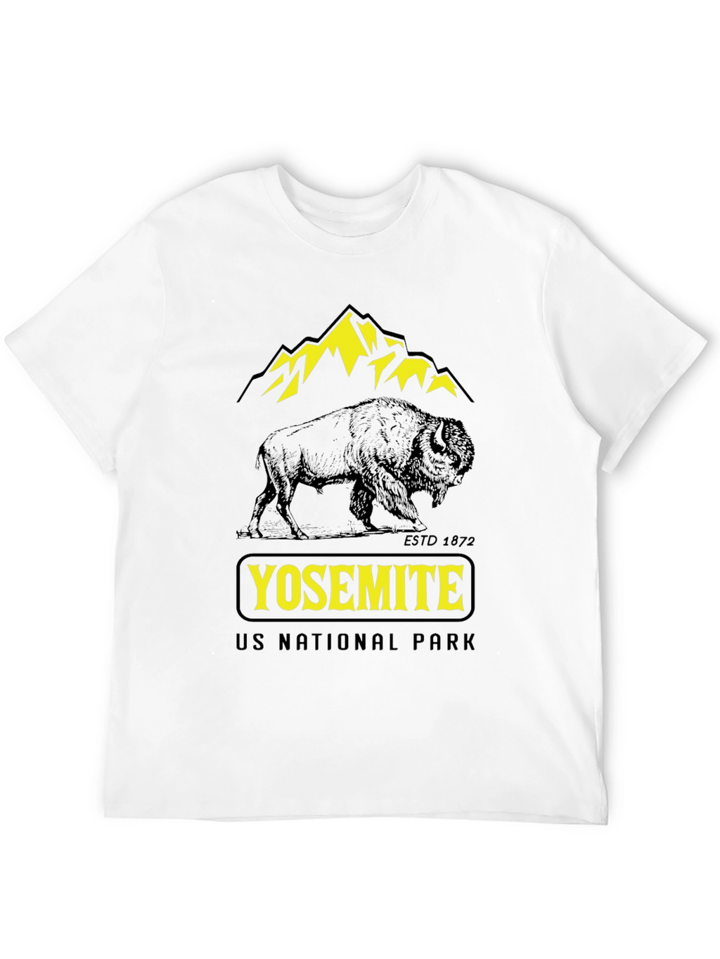 Yosemite US National Park Graphic T-Shirt