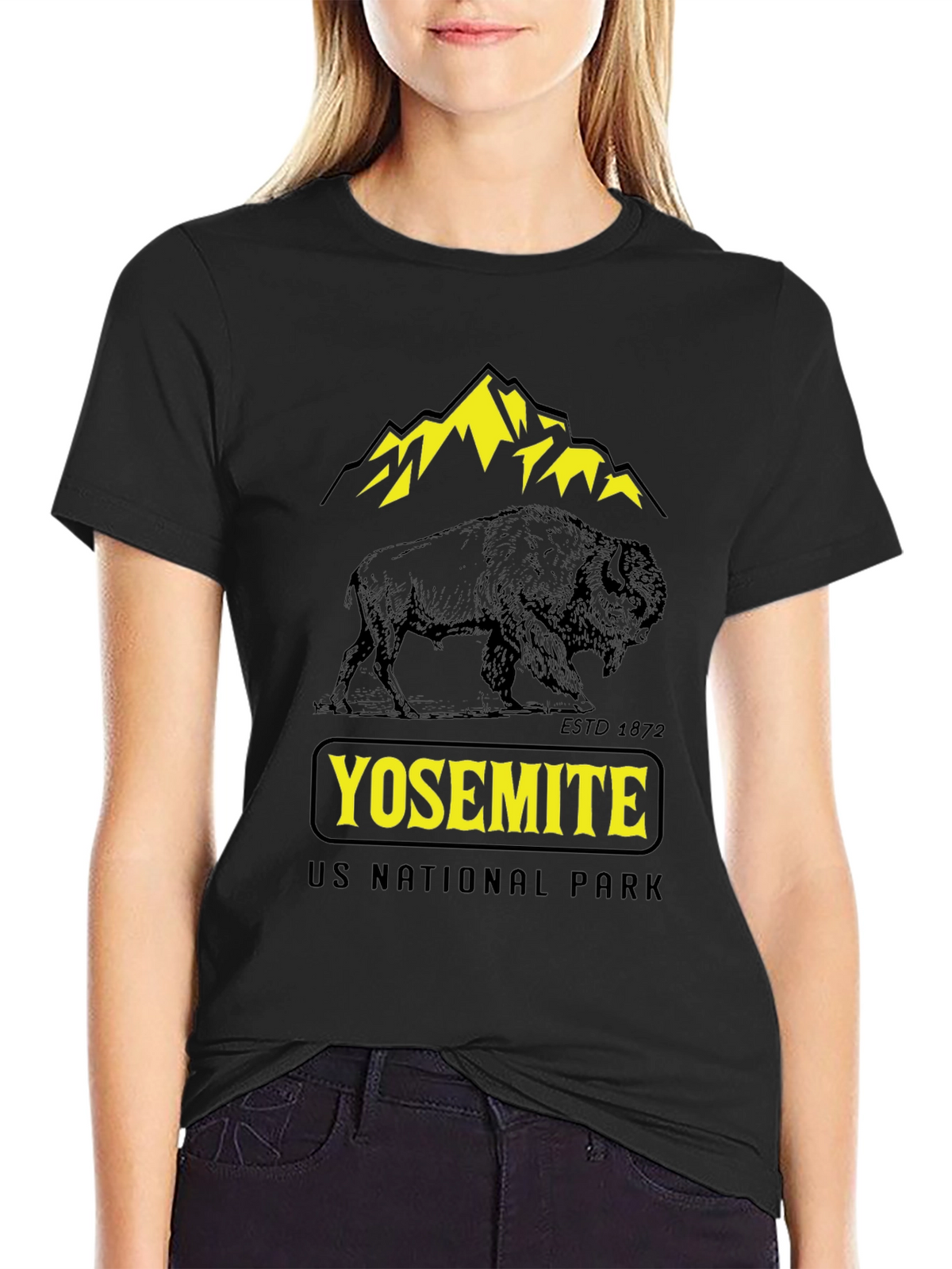 Yosemite US National Park Graphic T-Shirt