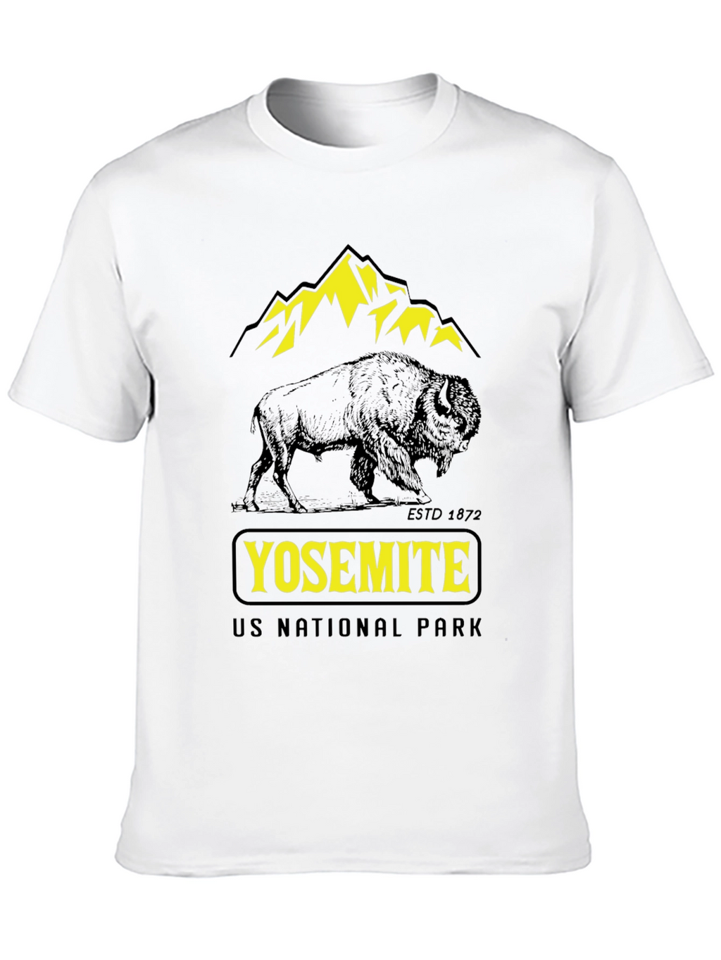 Yosemite US National Park Graphic T-Shirt