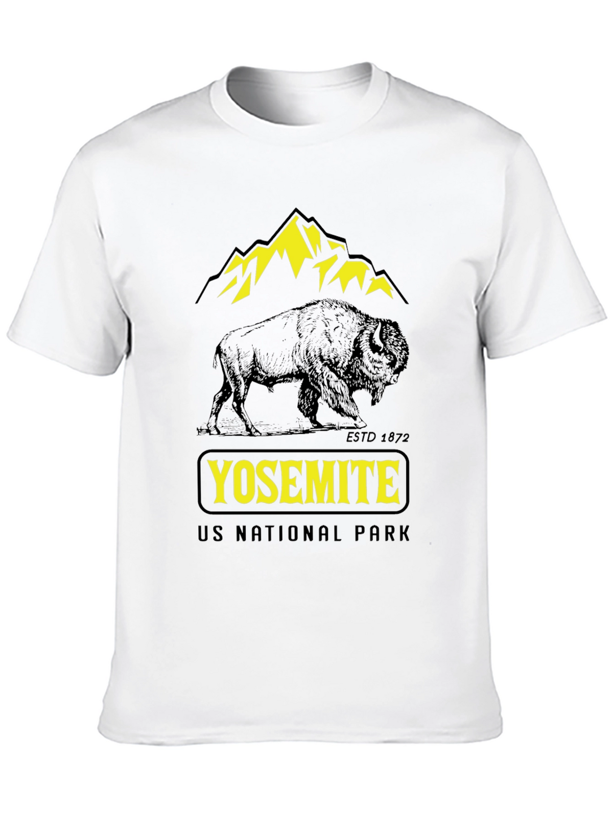 Yosemite US National Park Graphic T-Shirt