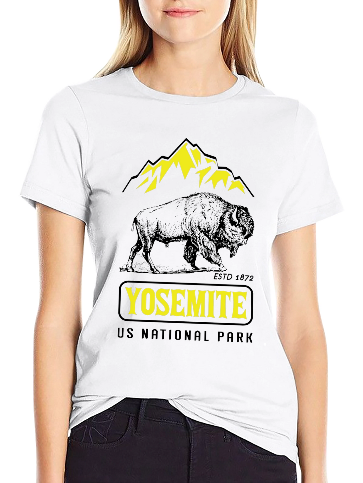 Yosemite US National Park Graphic T-Shirt