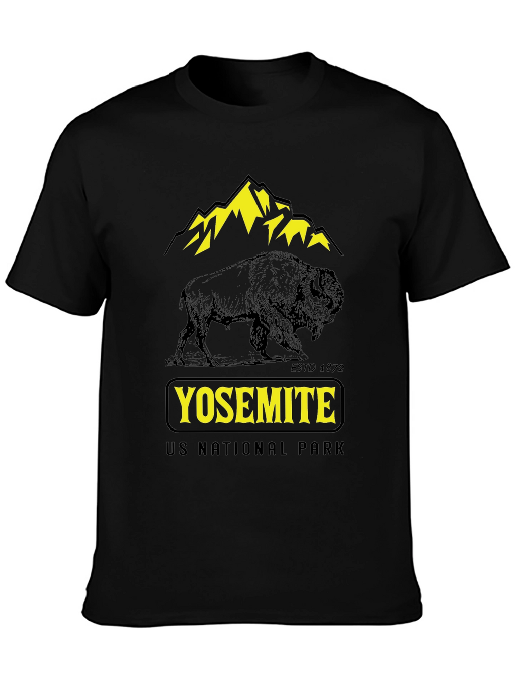 Yosemite US National Park Graphic T-Shirt