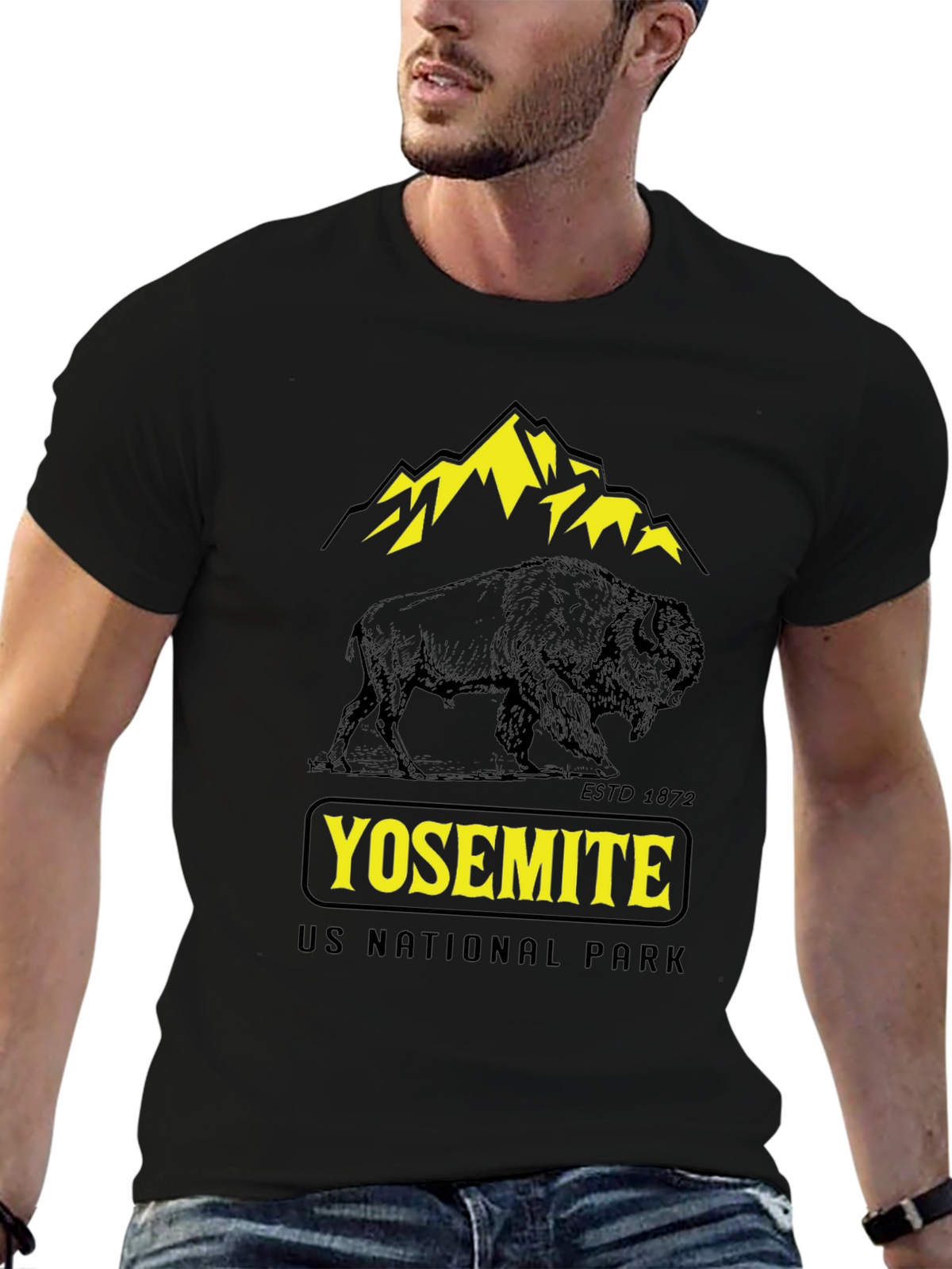 Yosemite US National Park Graphic T-Shirt