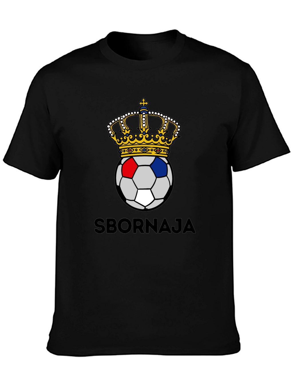 Sbornaja Soccer Crown Graphic T-Shirt