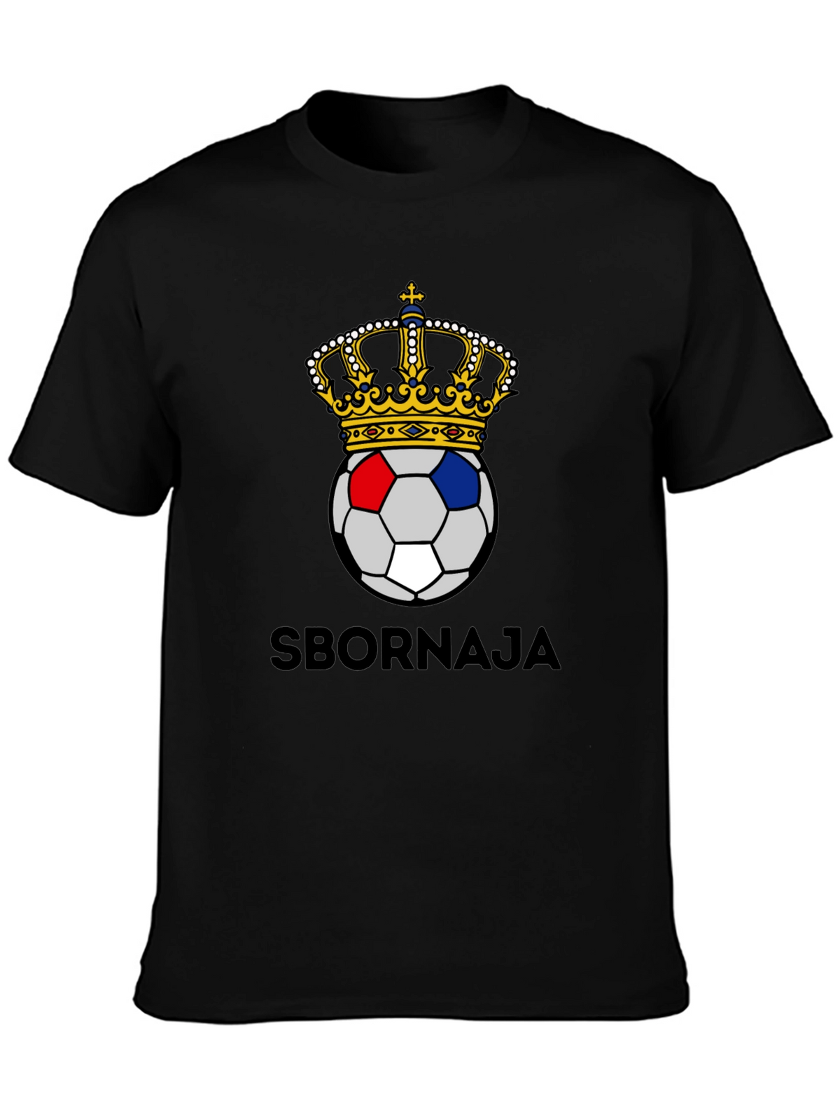 Sbornaja Soccer Crown Graphic T-Shirt