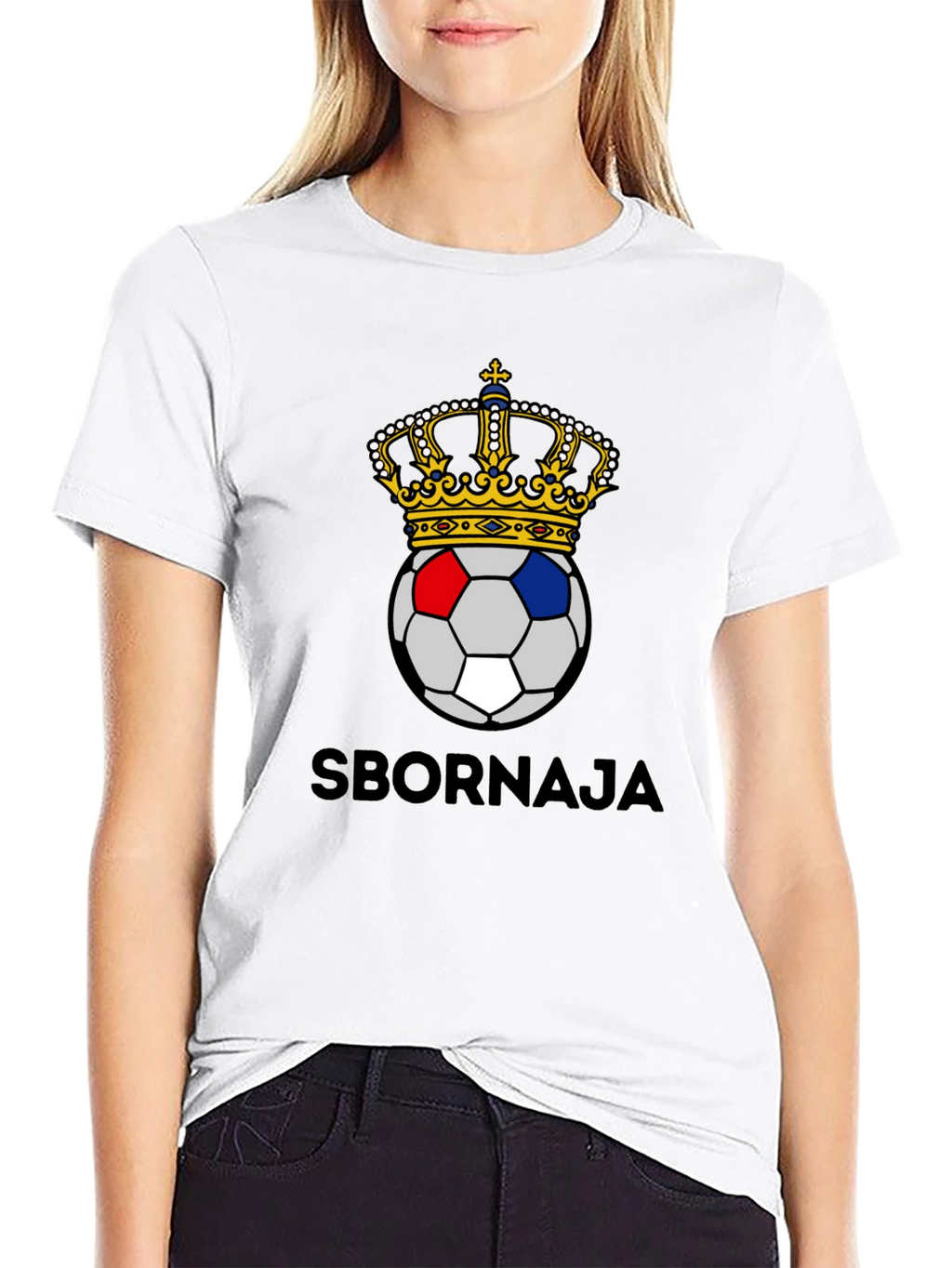 Sbornaja Soccer Crown Graphic T-Shirt