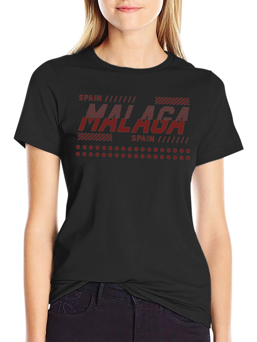 Malaga Spain Graphic T-Shirt - City Pride