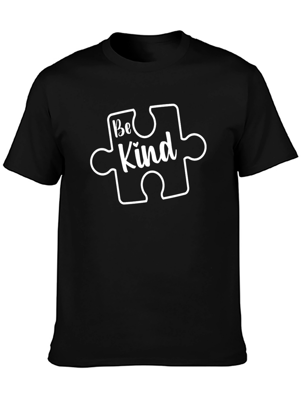 Be Kind Autism Awareness T-Shirt Puzzle Piece Tee