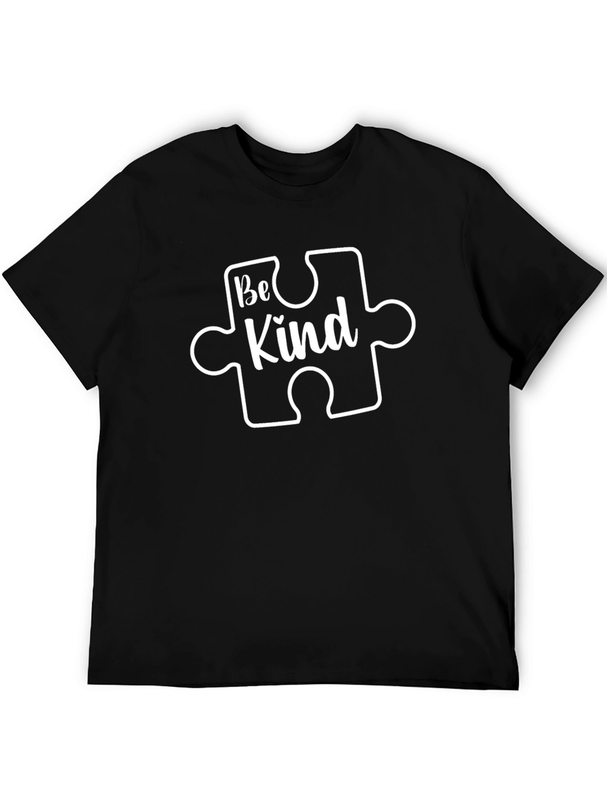 Be Kind Autism Awareness T-Shirt Puzzle Piece Tee