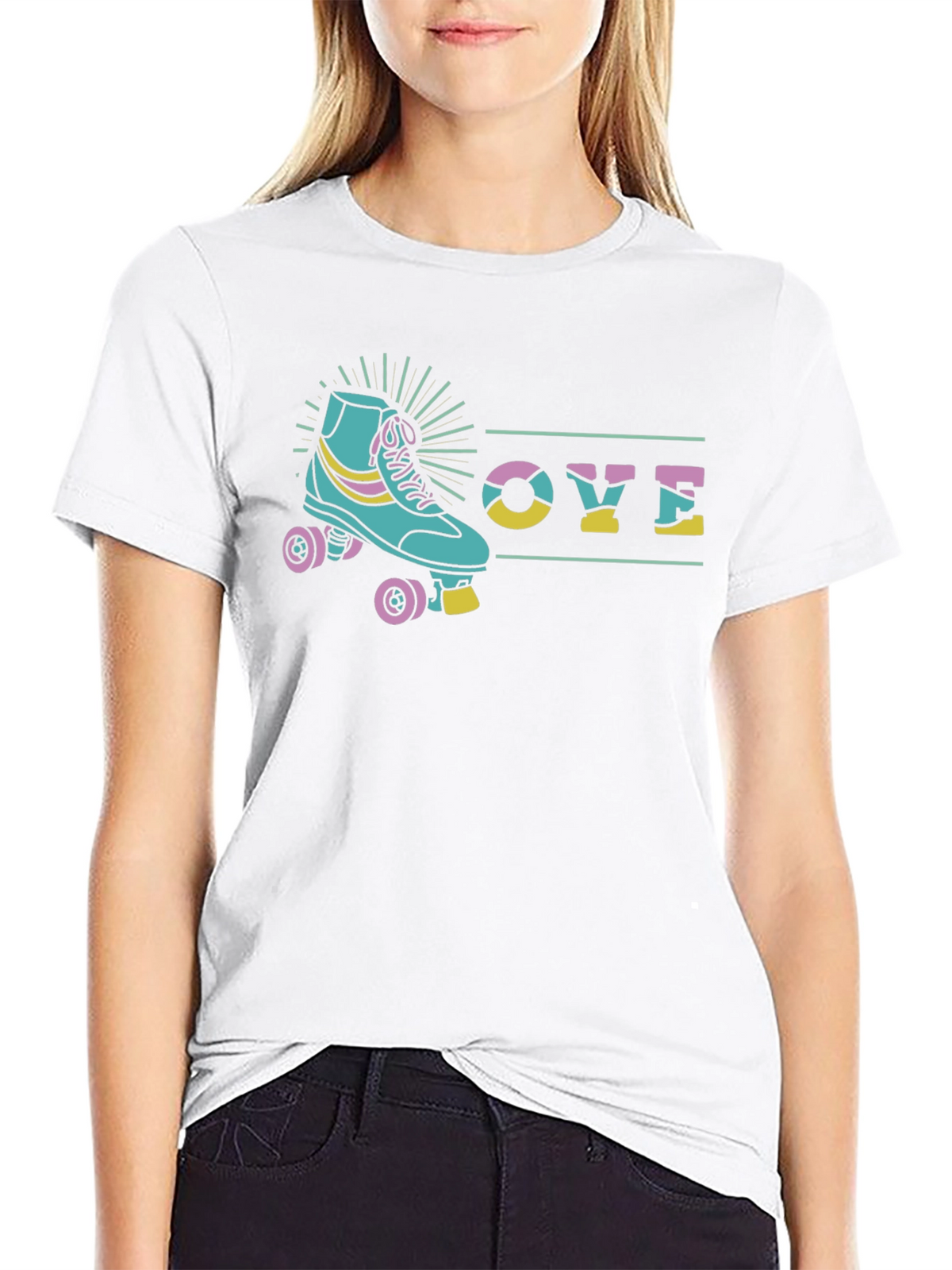 Retro Roller Skate T-Shirt