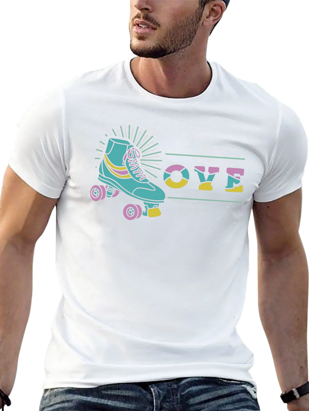 Retro Roller Skate T-Shirt