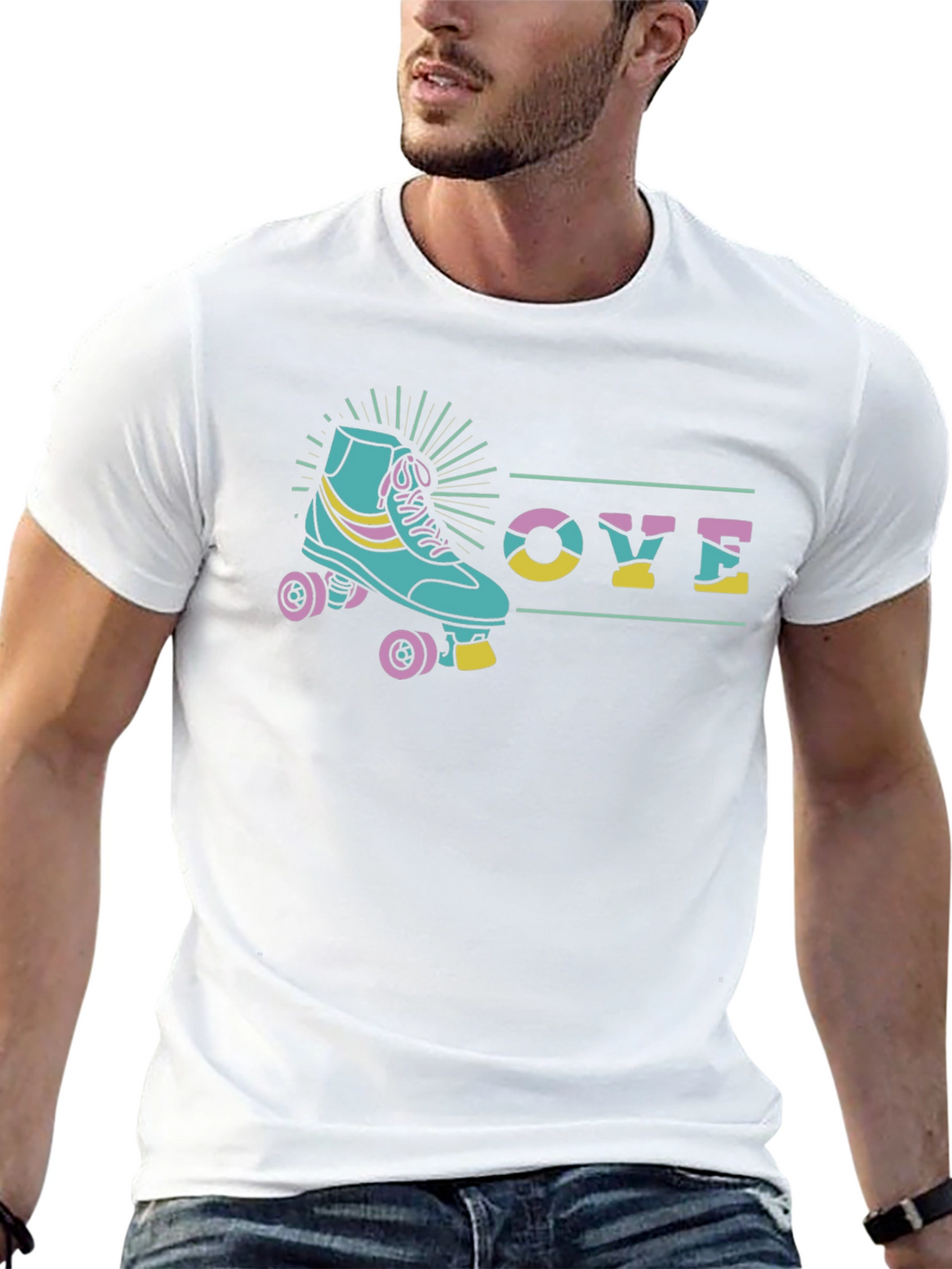 Retro Roller Skate T-Shirt