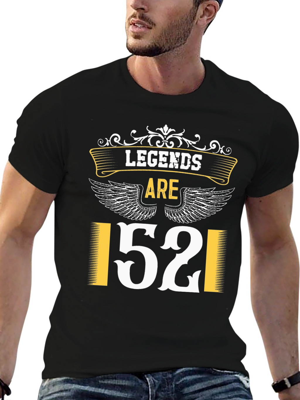 Legends Are 52 T-Shirt - Birthday Gift
