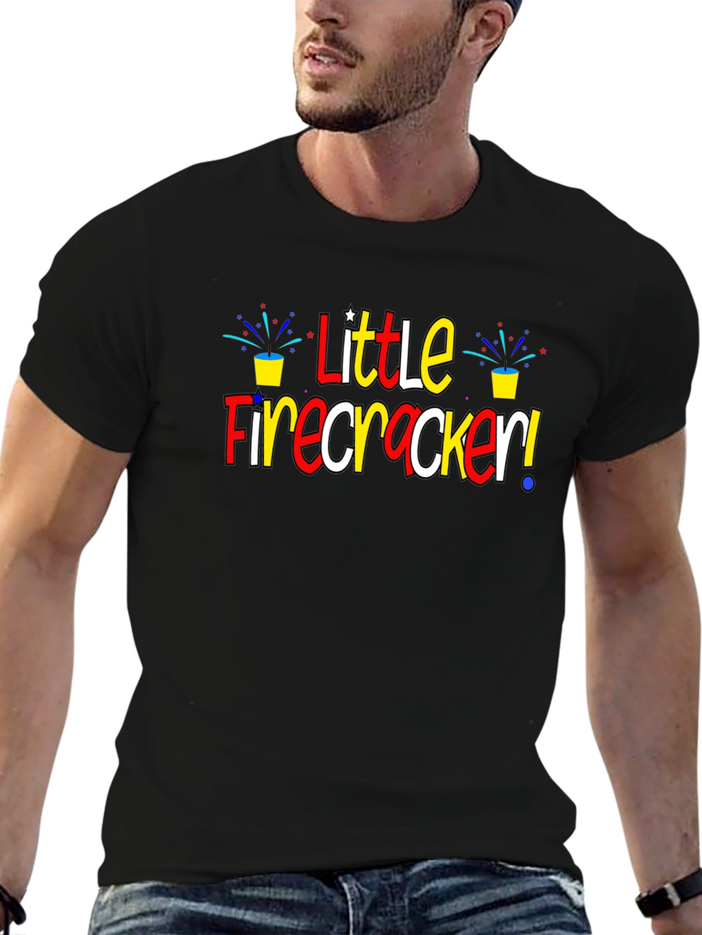 Little Firecracker Graphic T-Shirt
