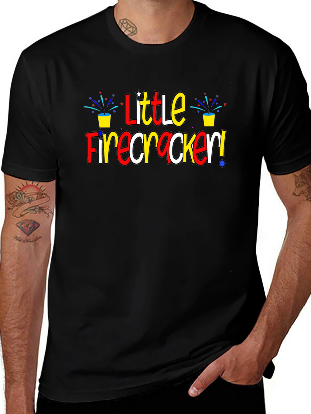 Little Firecracker Graphic T-Shirt