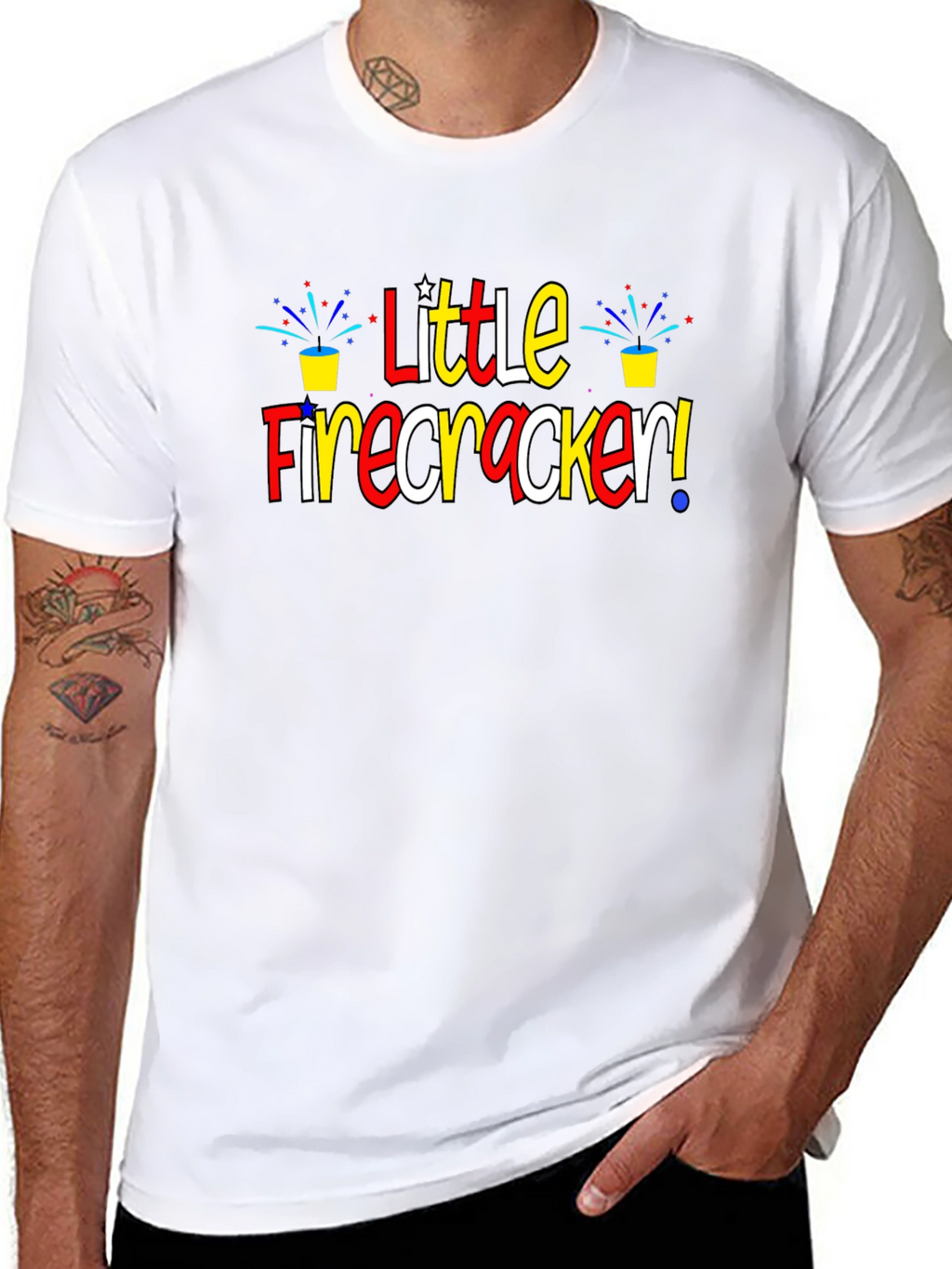 Little Firecracker Graphic T-Shirt