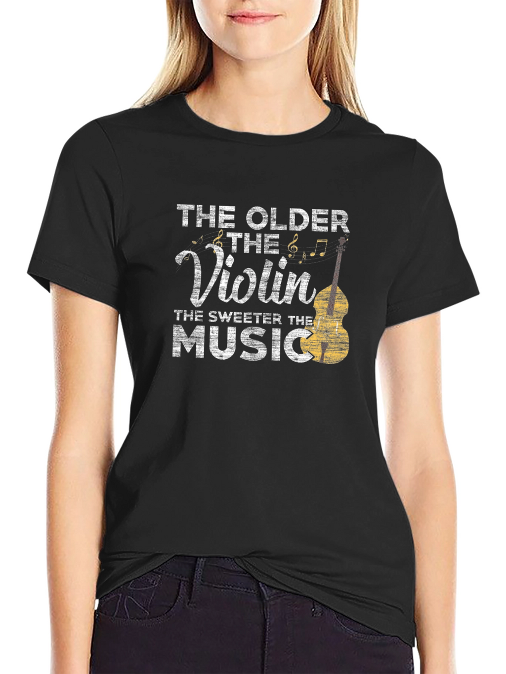 The Older The Violin Sweeter The Music T-Shirt
