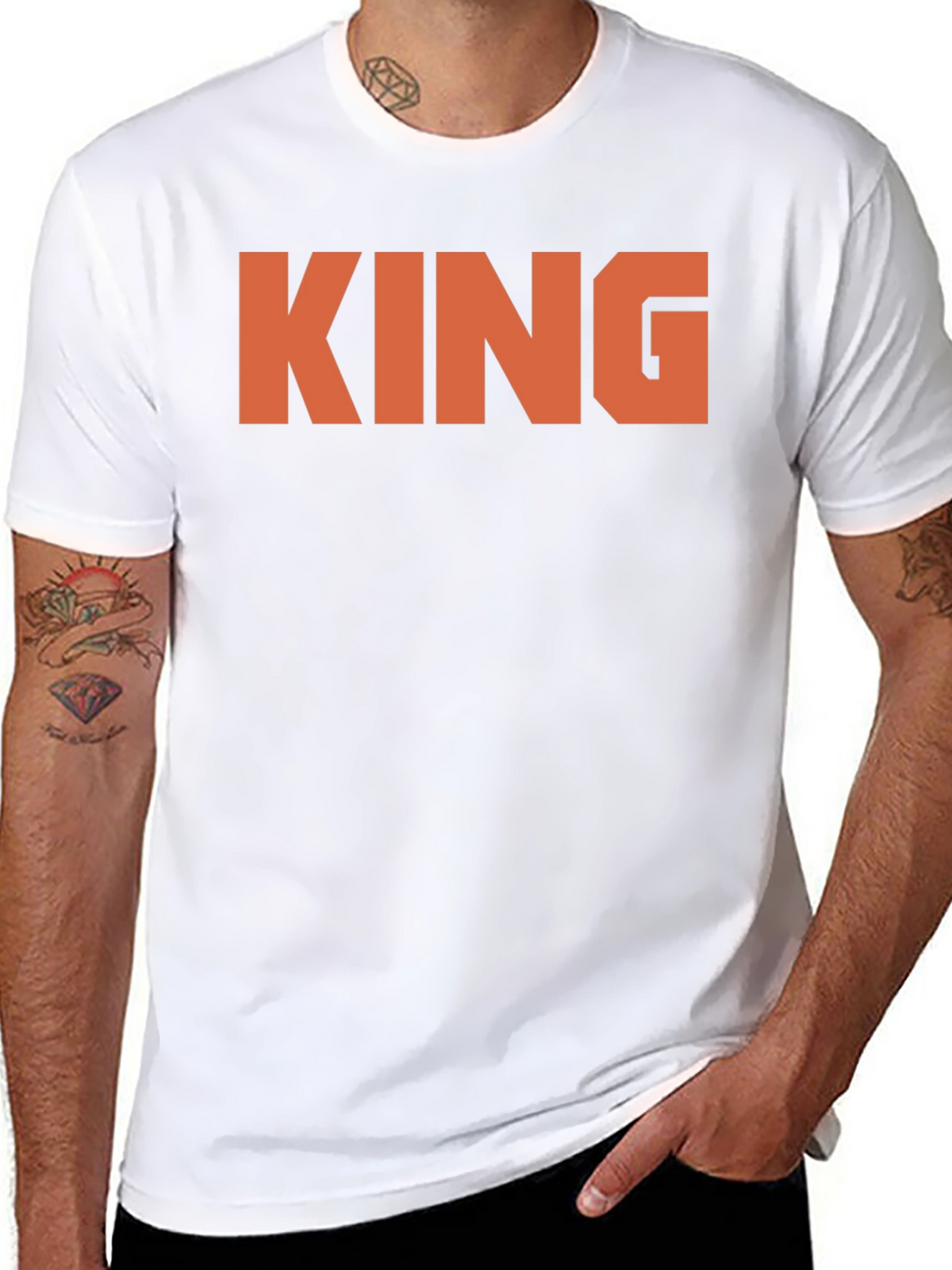KING Graphic Tee - Bold Statement T-Shirt