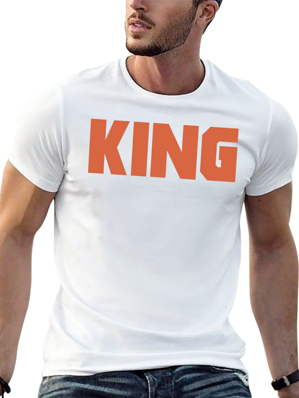 KING Graphic Tee - Bold Statement T-Shirt