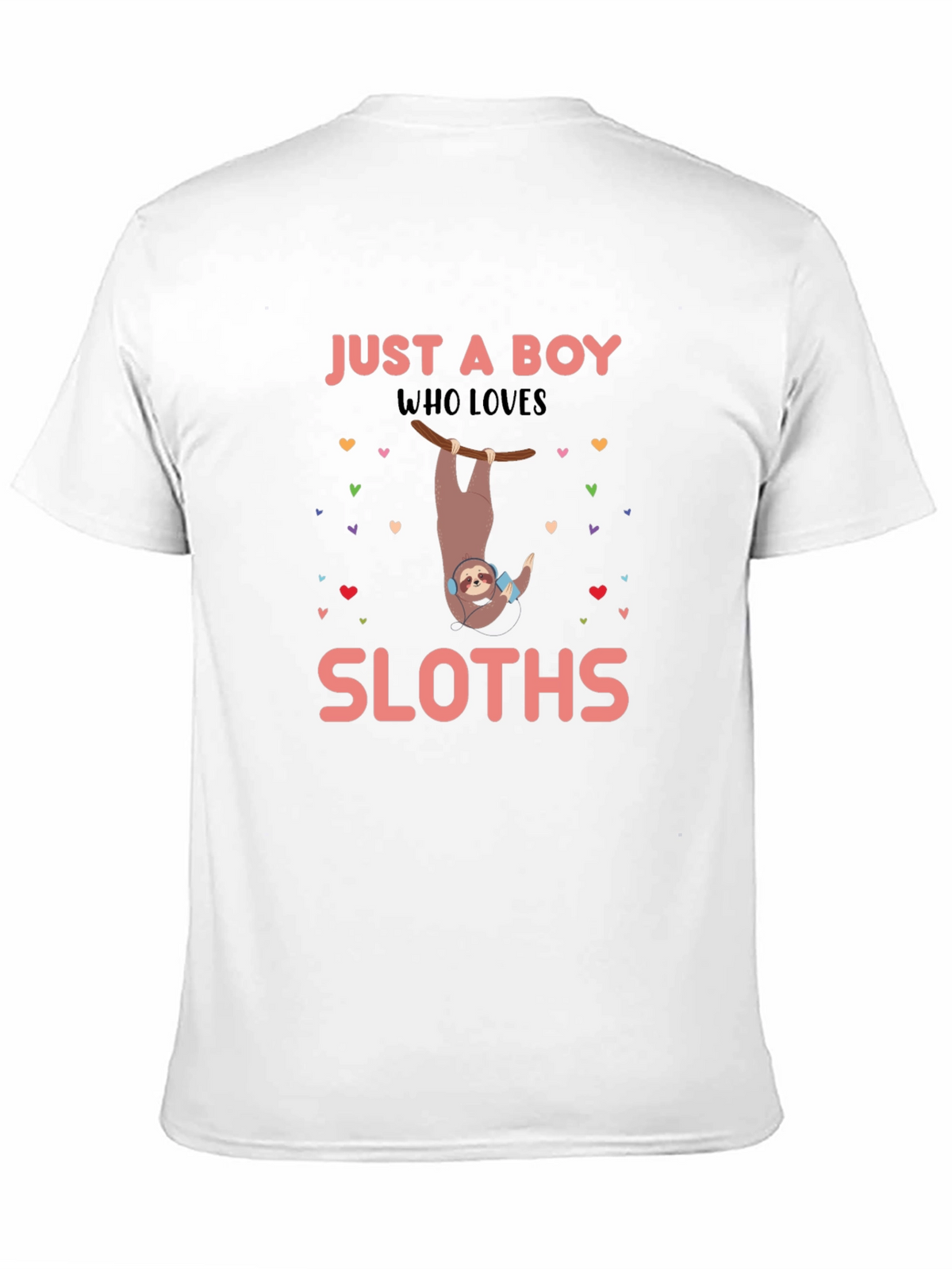 Just a Boy Who Loves Sloths T-Shirt