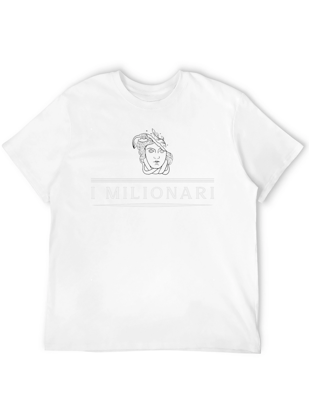 I Milionari T-Shirt: Medusa Graphic Tee