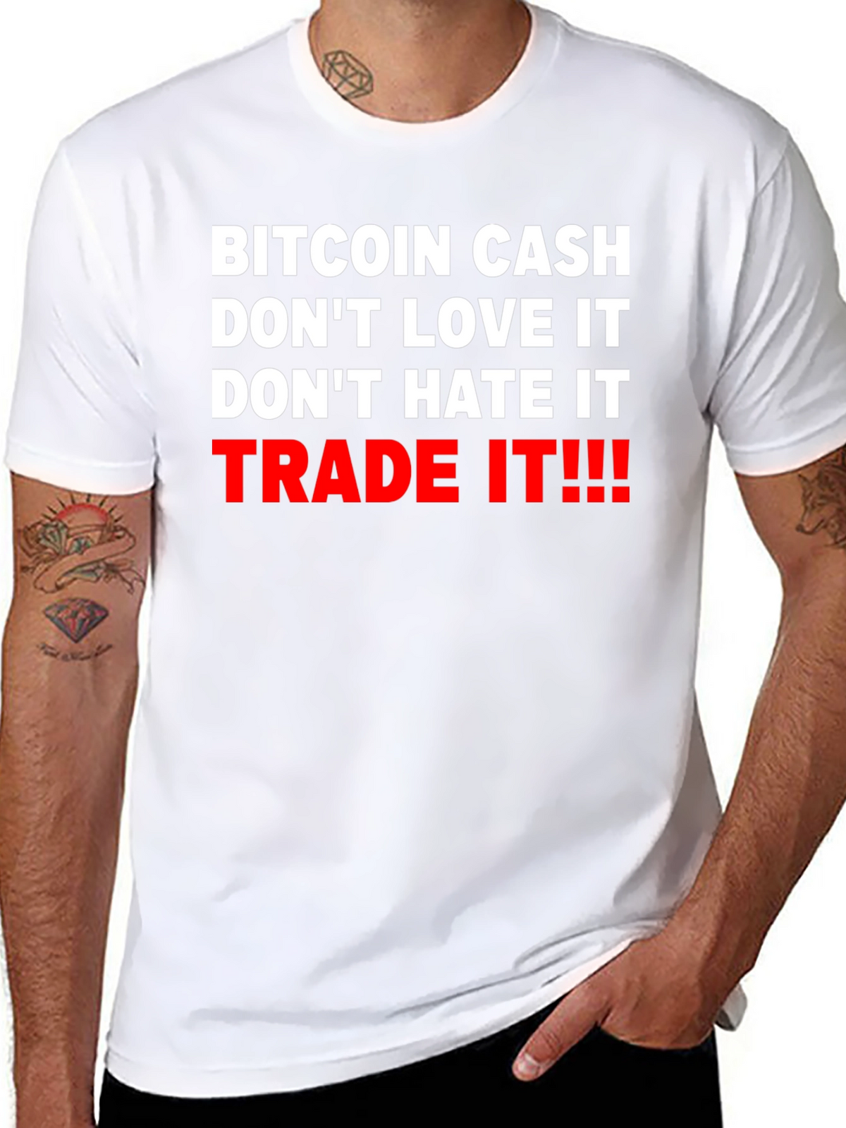 Bitcoin Cash Trade It Graphic Tee