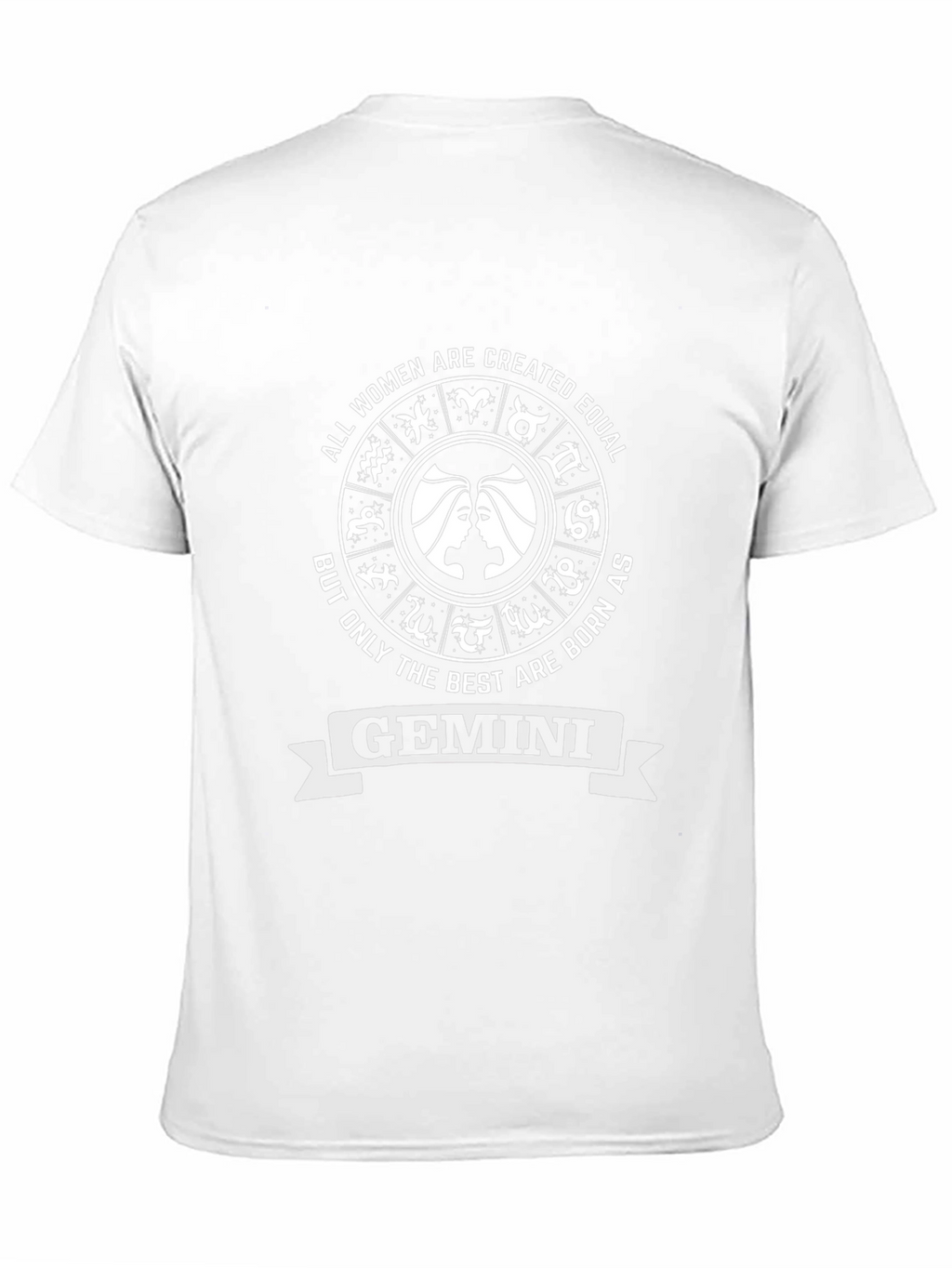 Gemini Zodiac Womens T-Shirt