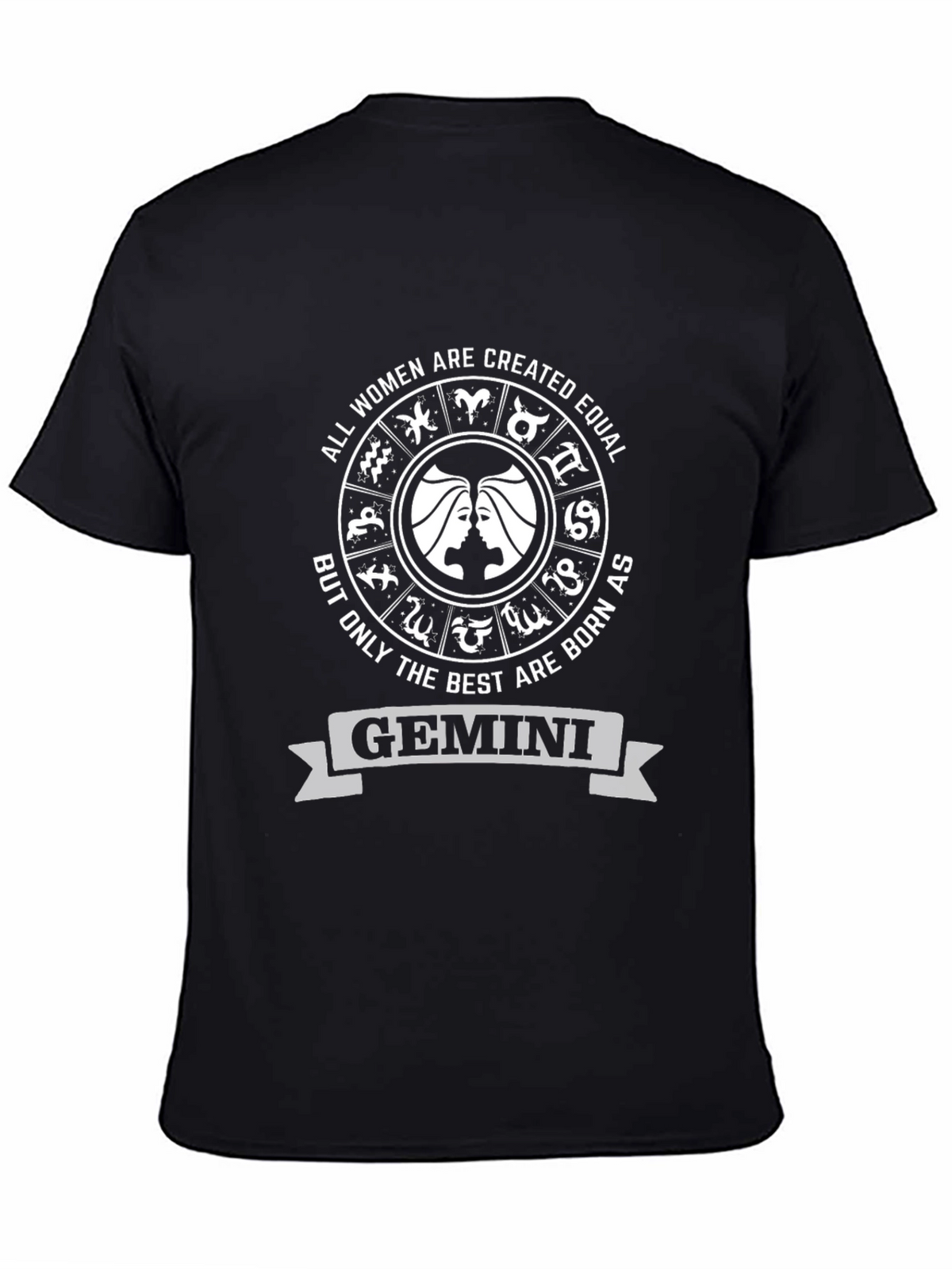 Gemini Zodiac Womens T-Shirt