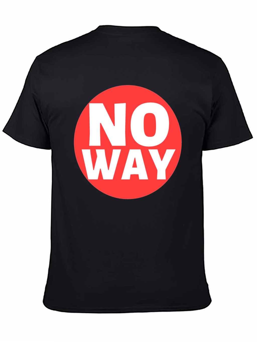 No Way Graphic Tee - Classic Crew Neck
