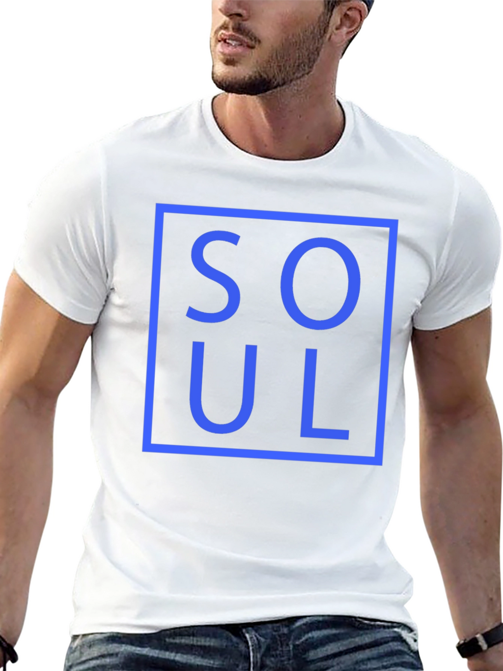 Soul Graphic T-Shirt - Black