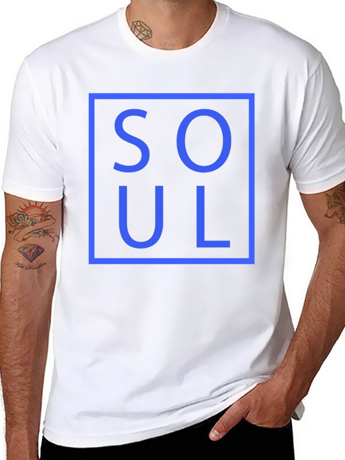 Soul Graphic T-Shirt - Black