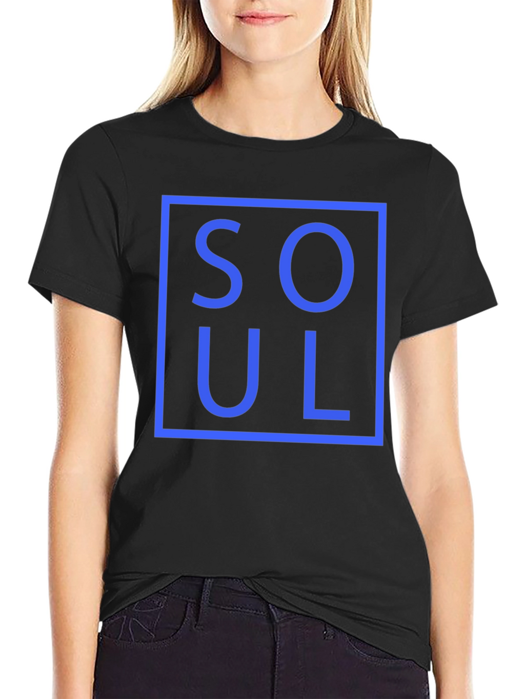 Soul Graphic T-Shirt - Black