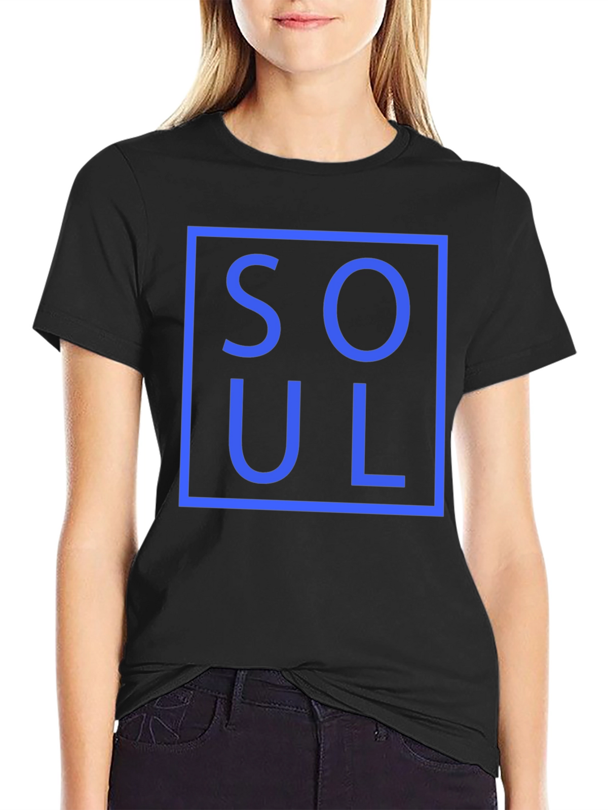 Soul Graphic T-Shirt - Black