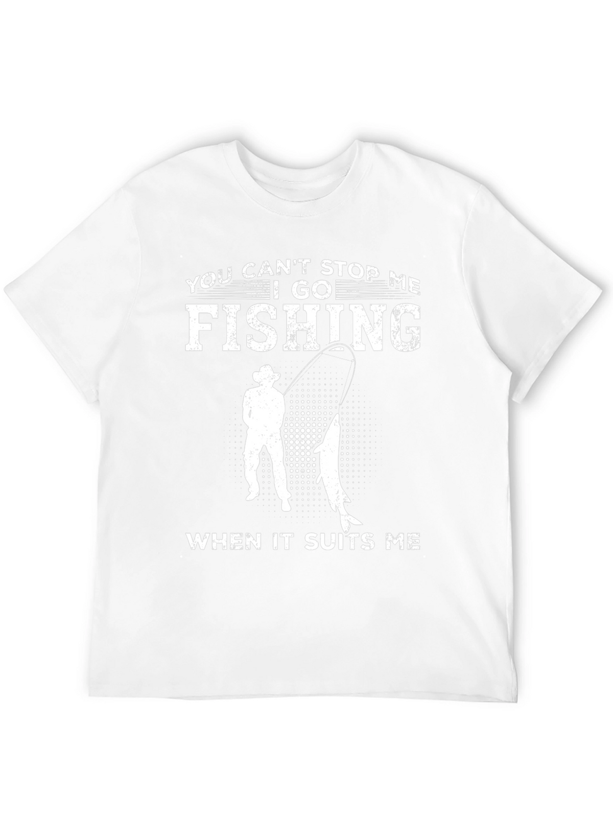 Fishing T-Shirt - You Cant Stop Me