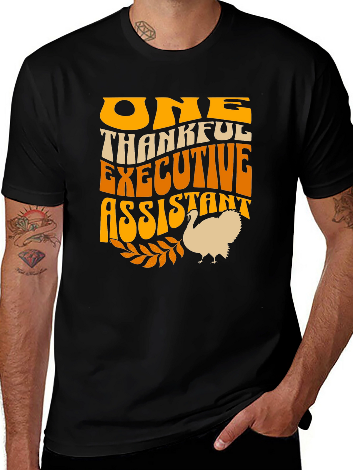 Thankful Executive Assistant Thanksgiving T-Shirt