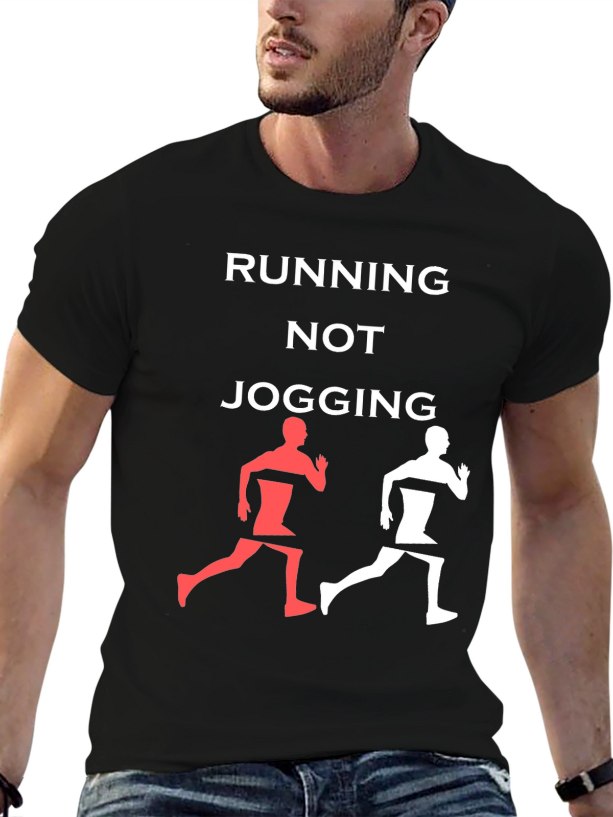 Running Not Jogging Graphic Tee