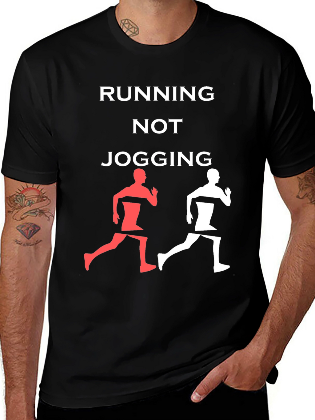 Running Not Jogging Graphic Tee