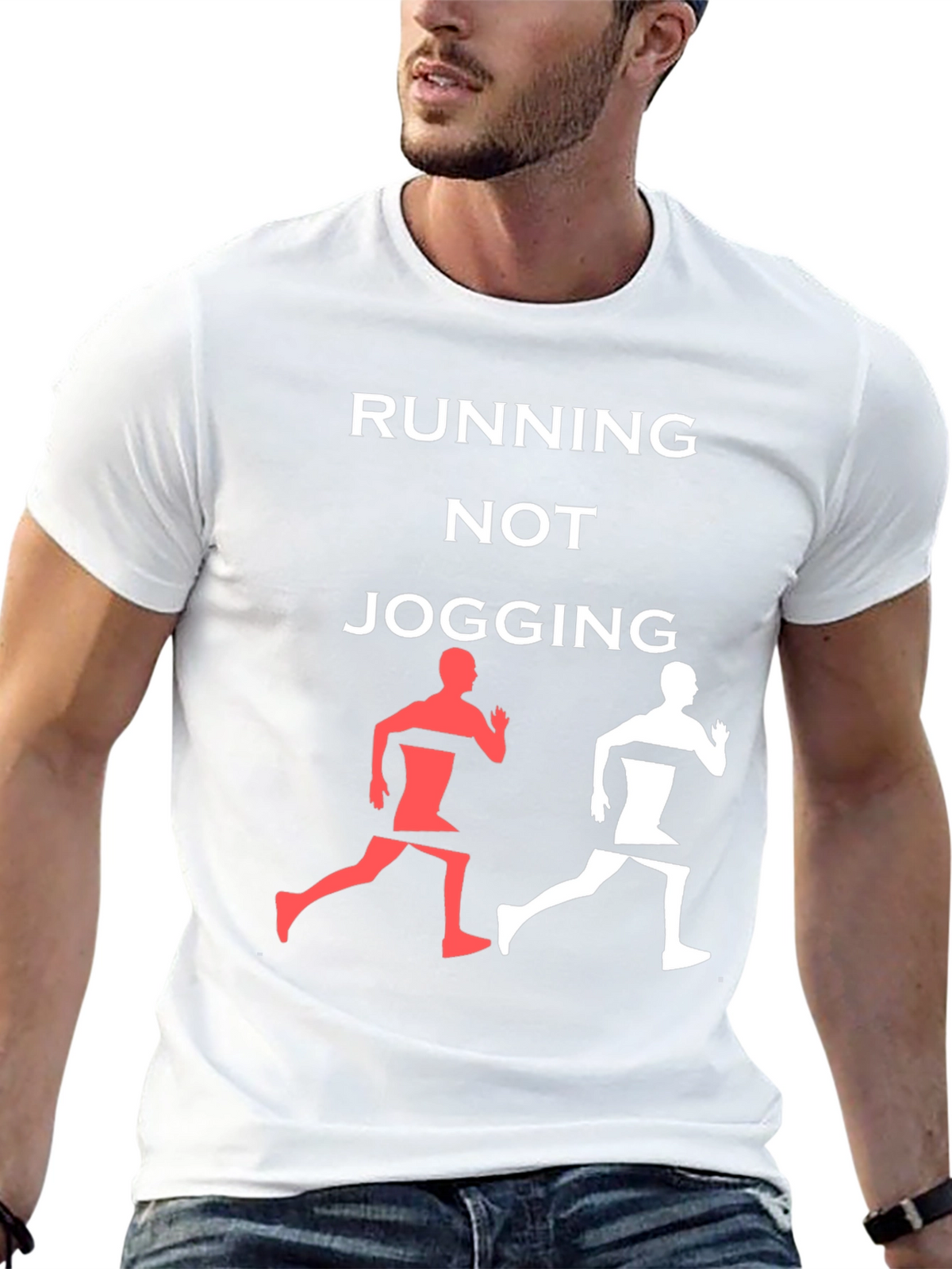 Running Not Jogging Graphic Tee