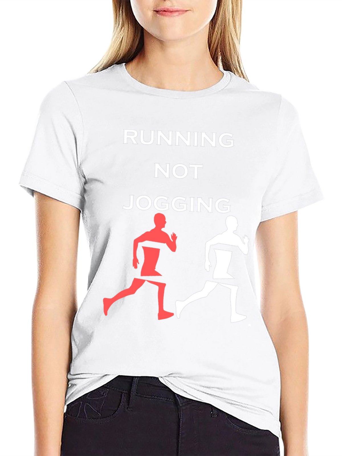 Running Not Jogging Graphic Tee