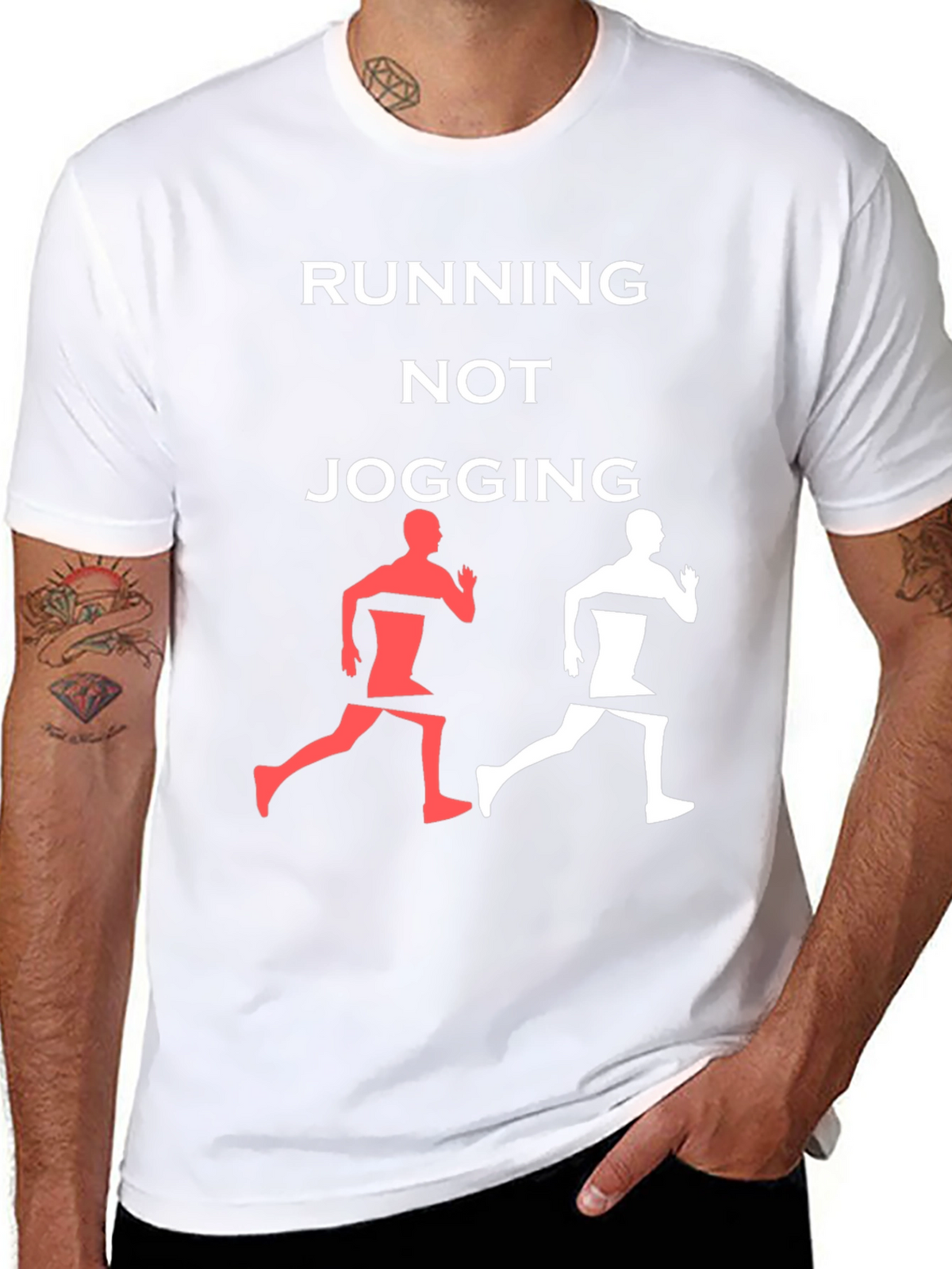 Running Not Jogging Graphic Tee