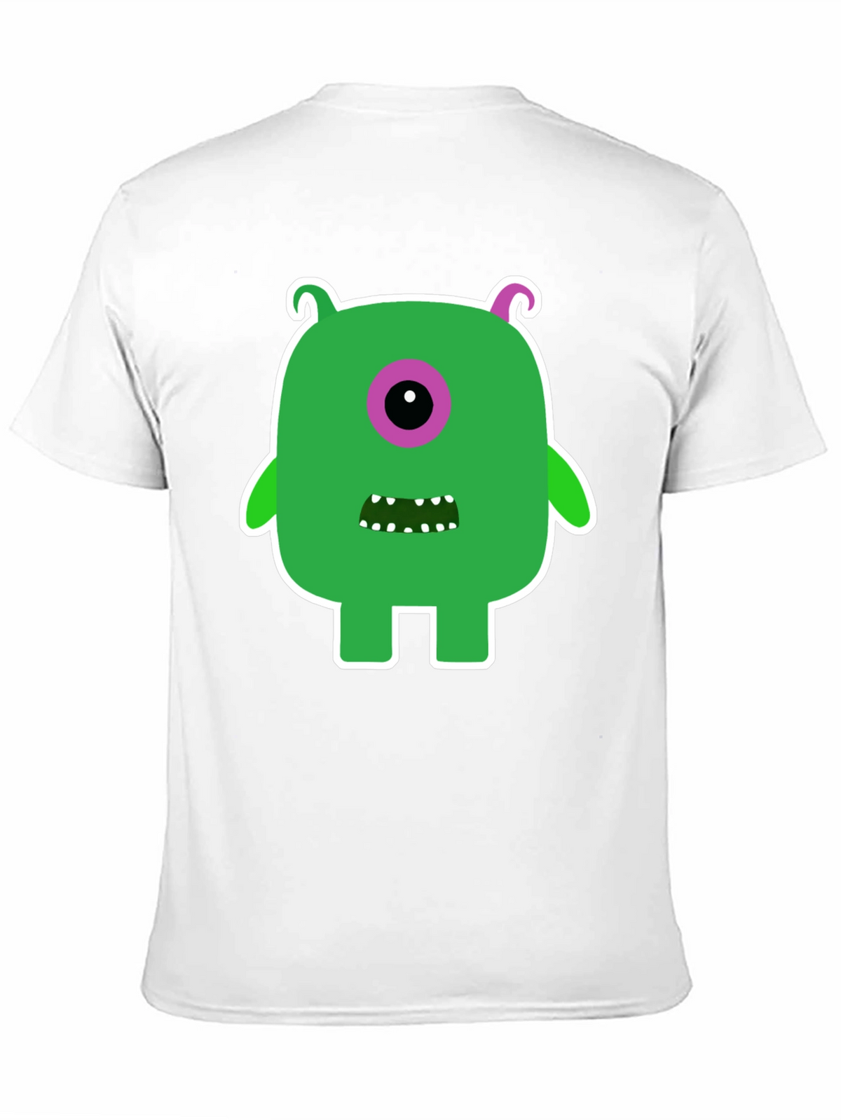 Monster Graphic Tee -  Funky One-Eyed Character
