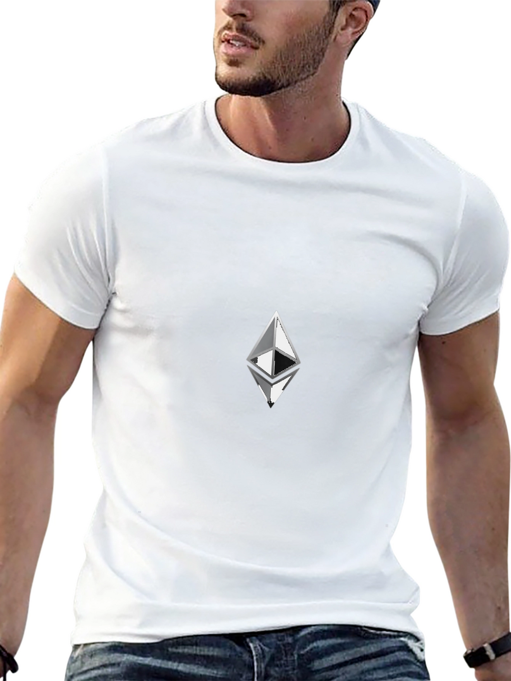 Ethereum Logo Black T-Shirt