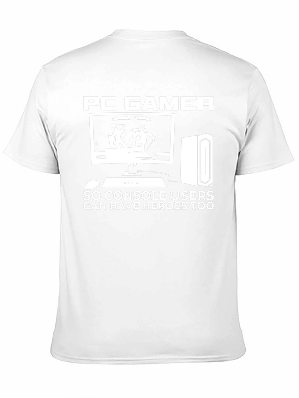 PC Gamer Heroes T-Shirt - Gaming Humor Tee