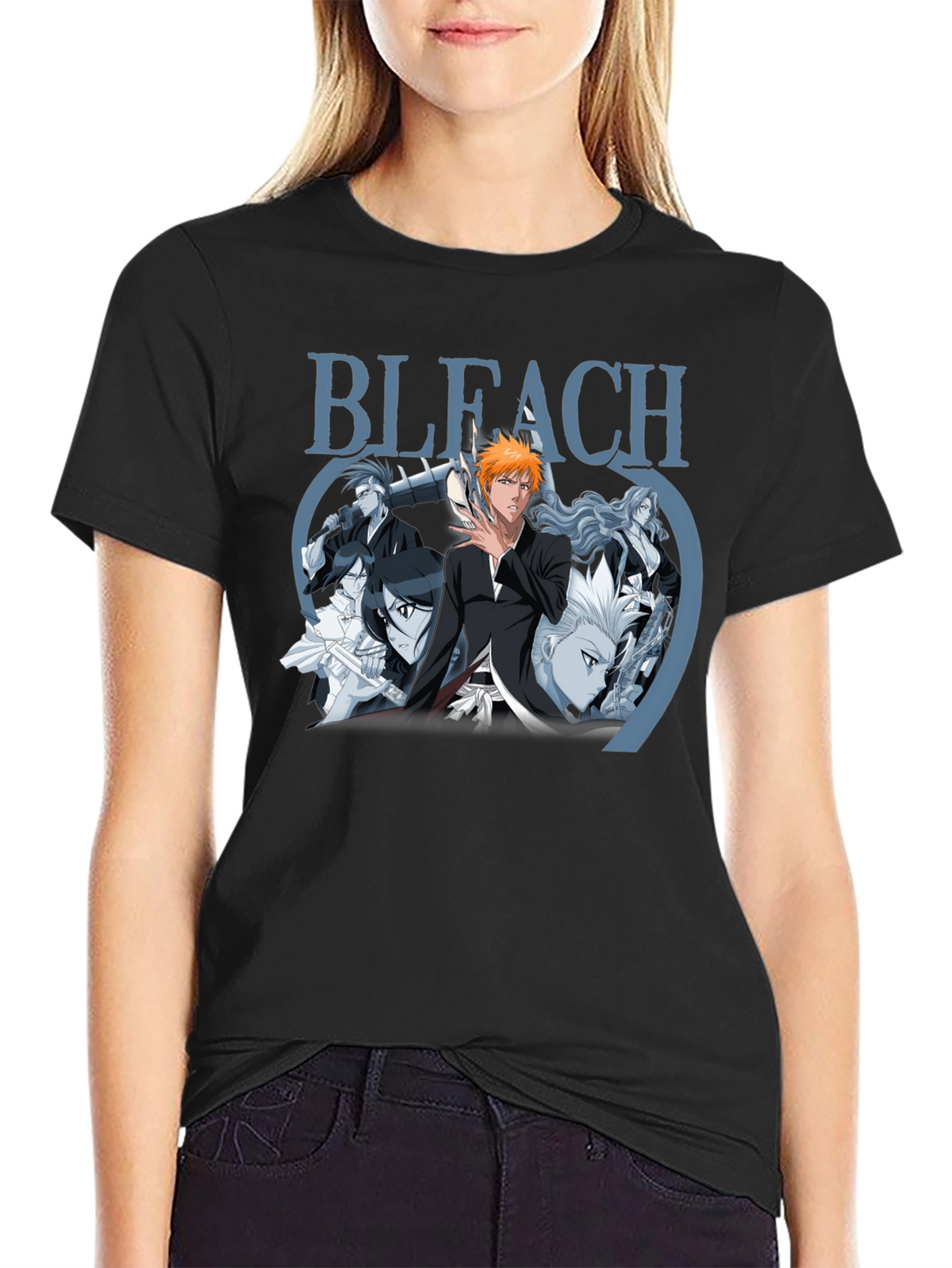 Bleach Anime T-Shirt - Black