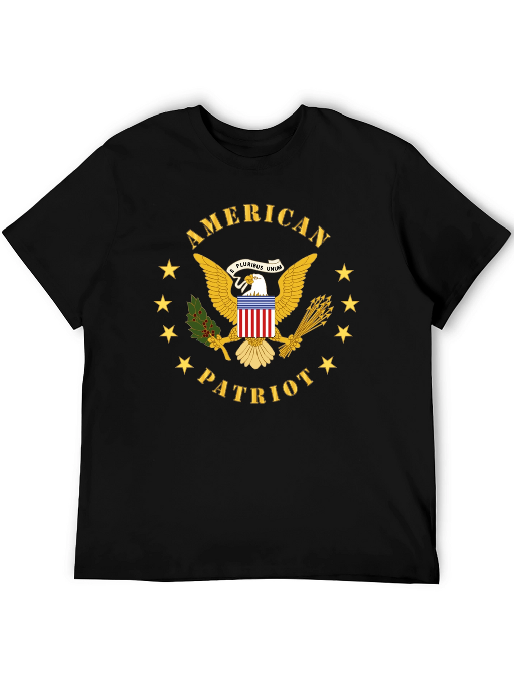 American Patriot Eagle Graphic T-Shirt