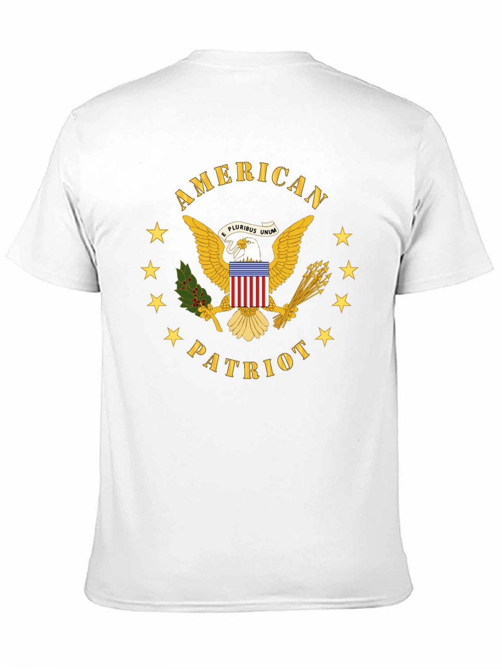American Patriot Eagle Graphic T-Shirt