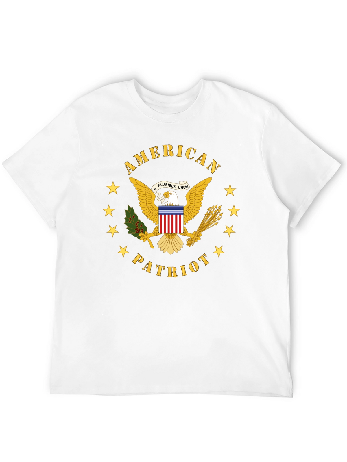 American Patriot Eagle Graphic T-Shirt